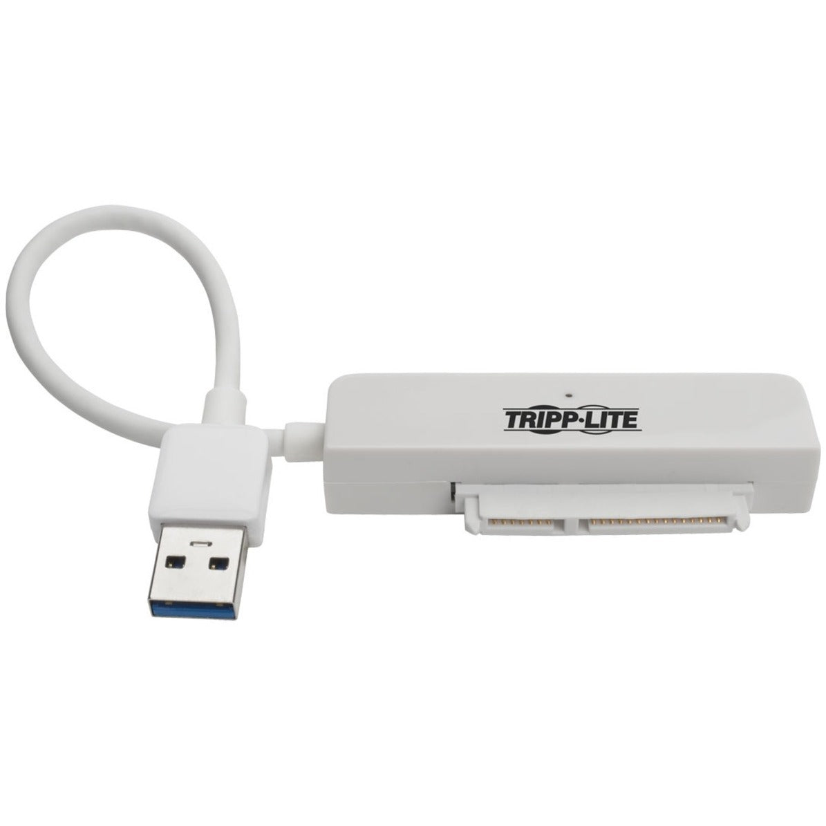 Tripp Lite U338-06N-SATA-W USB 3.0 SuperSpeed to SATA III Adapter Cable, White - Fast Data Transfer for Hard Drives and SSDs