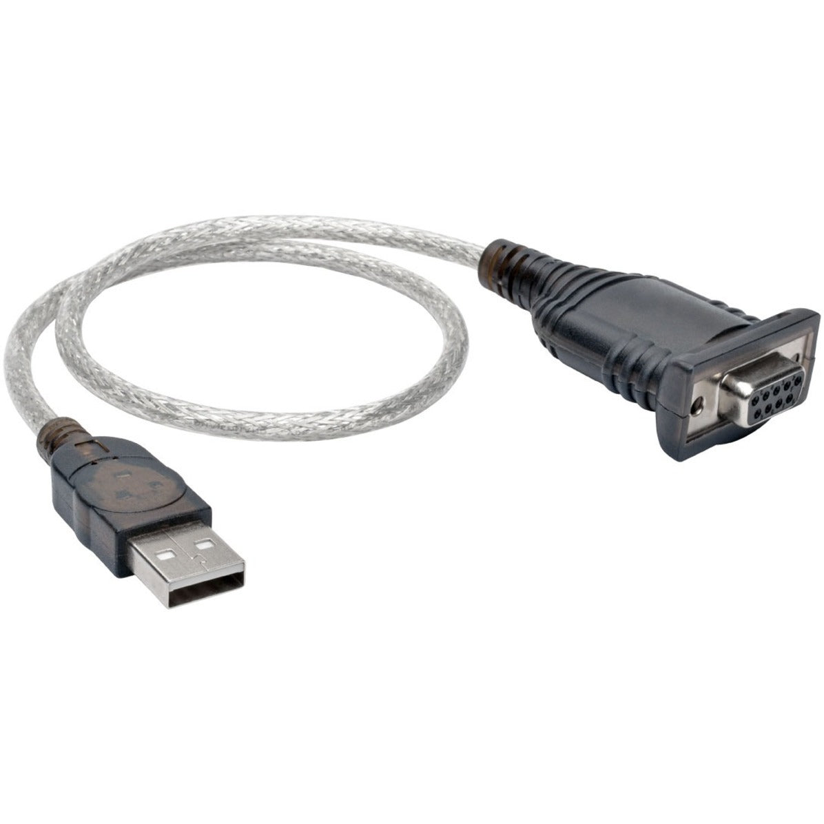 Tripp Lite U209-18N-NULL Data Transfer Cable, USB to Null Modem Serial FTDI Adapter