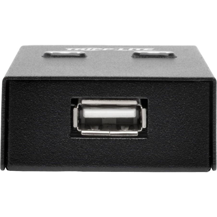 Tripp Lite U215-002 2-Port USB 2.0 Hi-Speed Printer/Peripheral Sharing Switch, Convenient USB Switch for Printers and Peripherals