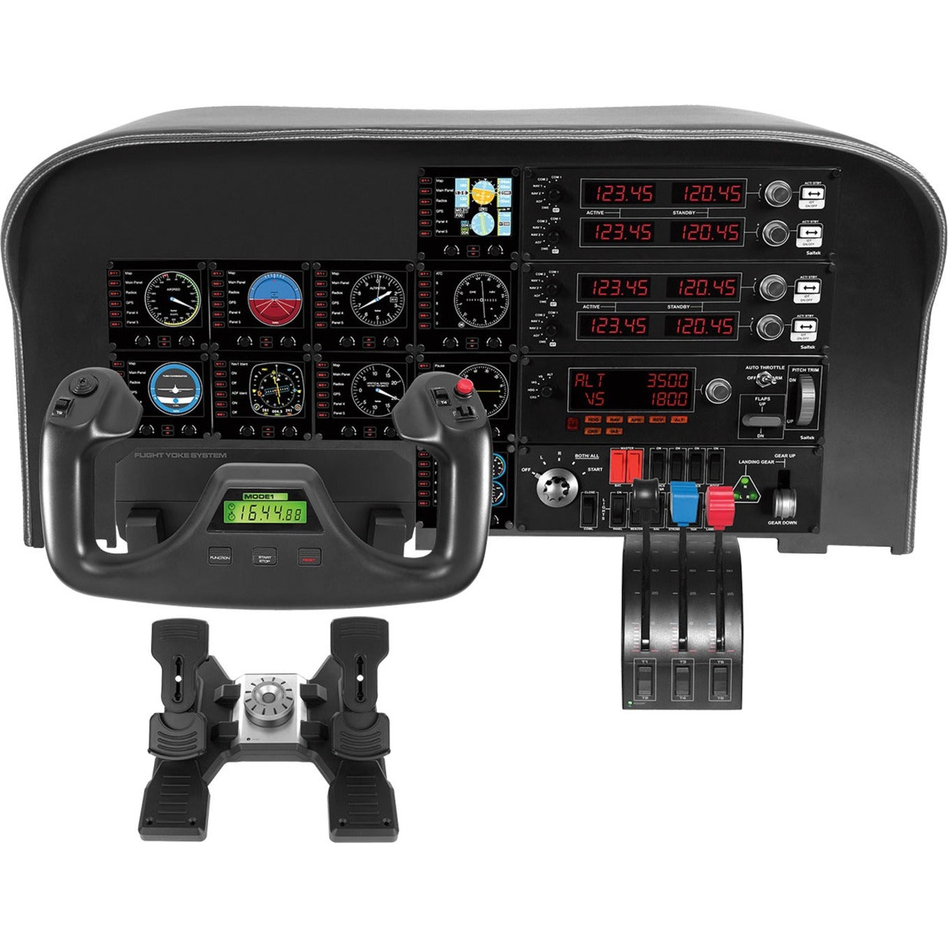 Logitech 945-000030 Saitek Pro Flight Switch Panel, Professional Simulation Switch Controller