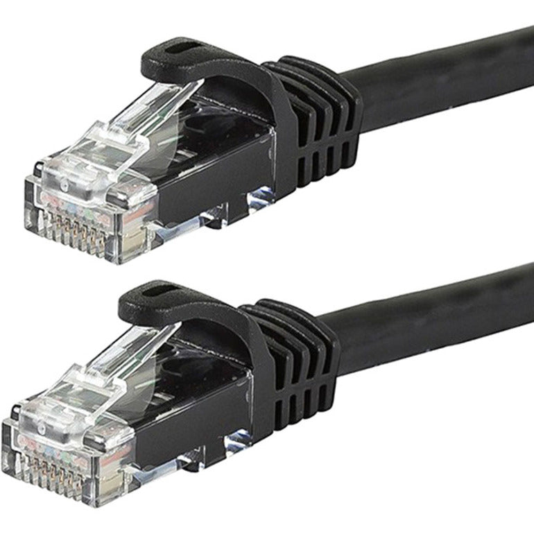 Monoprice 9827 FLEXboot Series Cat6 24AWG UTP Ethernet Network Patch Cable, 50ft Black, Snagless