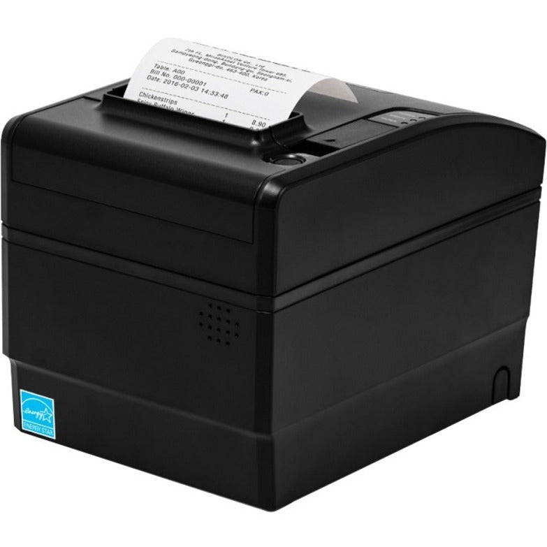 Bixolon SRP-S300LOSK SRP-S300L Liner-Free Label Printer, 203DPI BLK USB SER 170MM/SEC PWR SUP 3YR WARR 2YR TPH AUTO CUT