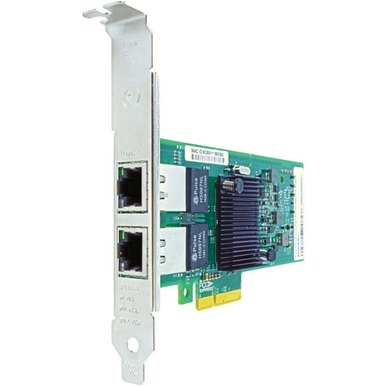 Axiom 540-BBGR-AX Dell Gigabit Ethernet Card, Dual Port RJ45 PCIe x4 NIC Card for Dell Servers