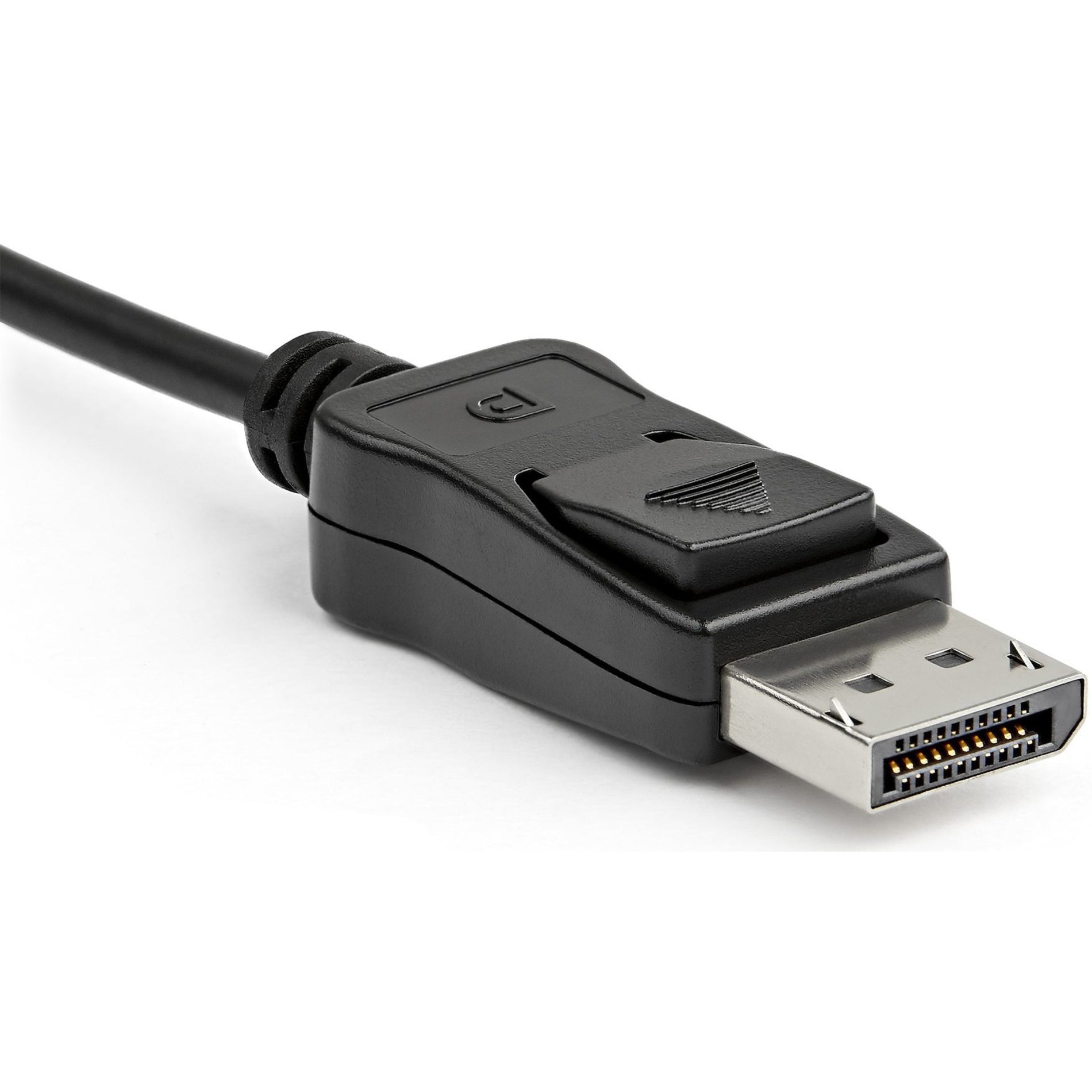 StarTech.com DP2HD4K60S DisplayPort to HDMI Adapter - 4K DP to HDMI Converter - UHD 4K 60Hz, Active, HDCP 2.2, Black