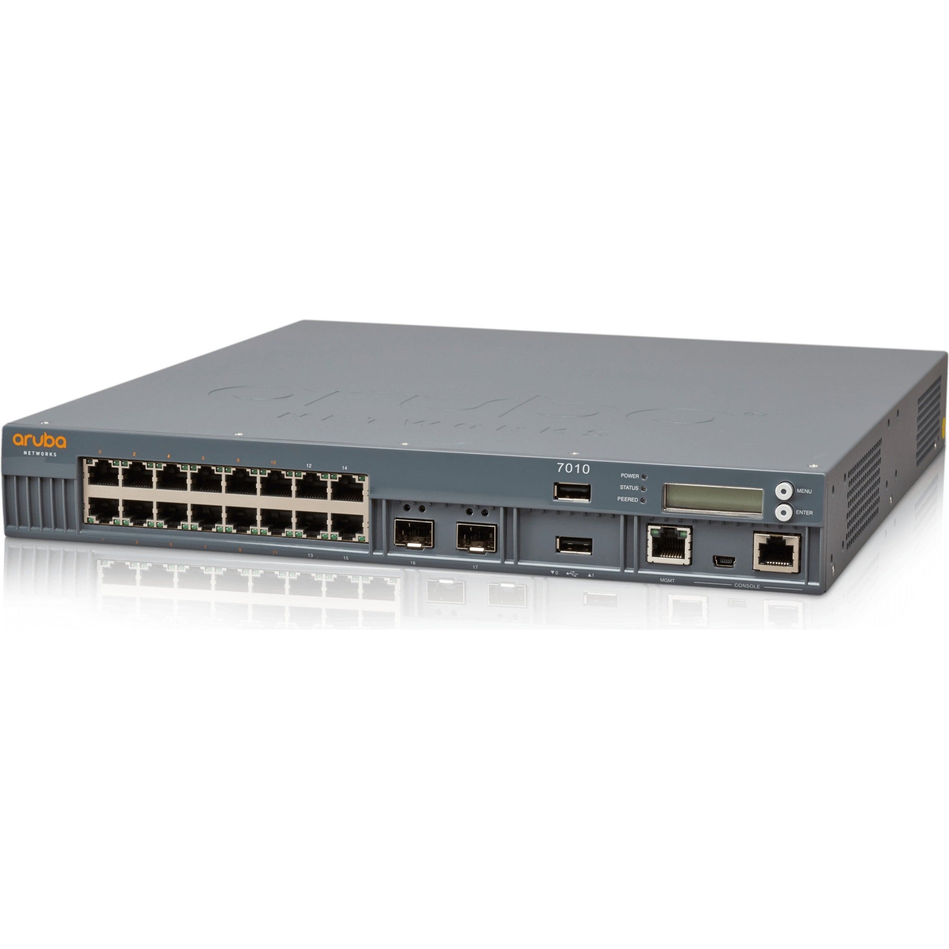 Aruba JW679A 7010 Wireless LAN Controller, Gigabit Ethernet, 16 Network Ports
