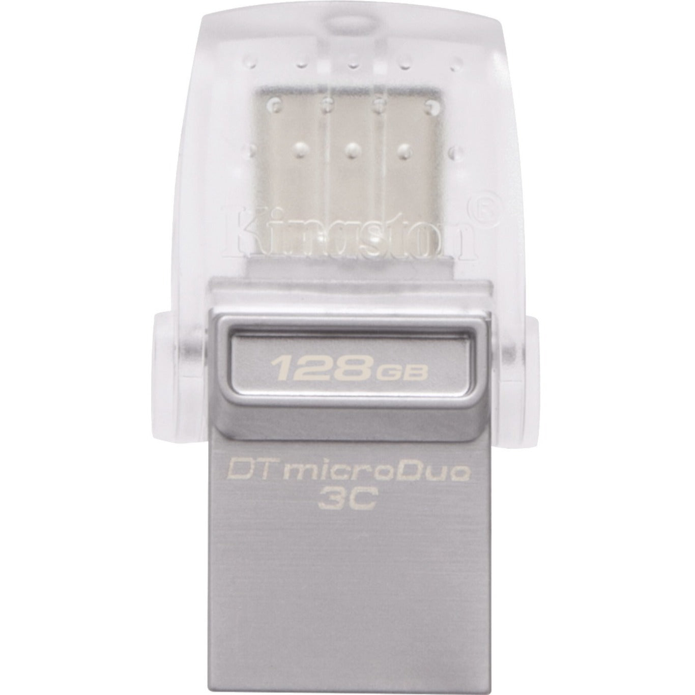 Kingston DTDUO3C/128GB DataTraveler microDuo 3C USB Flash Drive, 128GB Storage Capacity