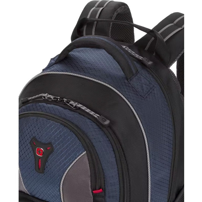 Wenger 27343060 Cobalt 16 inch Laptop Backpack, Blue Gray, 10 Year Limited Warranty