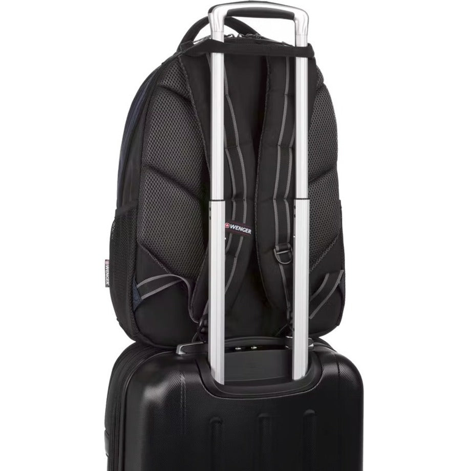 Wenger Cobalt 16 inch Laptop Backpack Carrying Case, Blue Gray