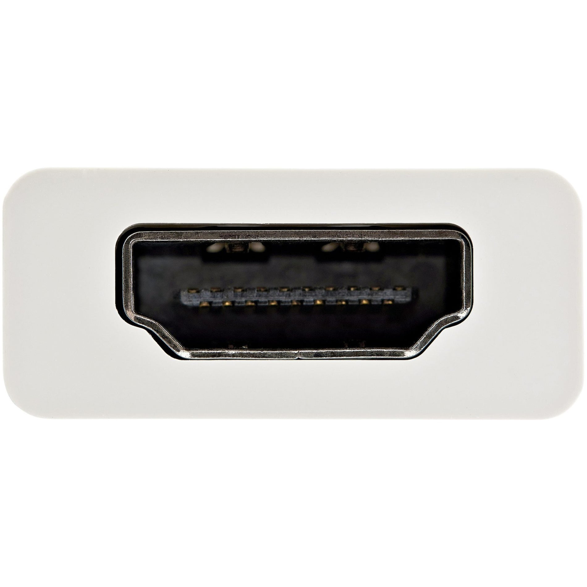 StarTech.com CDP2HD4K60W USB-C to HDMI Adapter - USB Type-C to HDMI Converter, White - 4K 60Hz