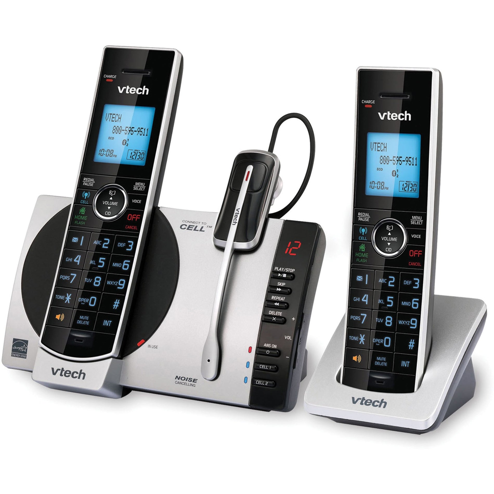 VTech Connect to Cell Answering System with Cordless Headset [Discontinued]