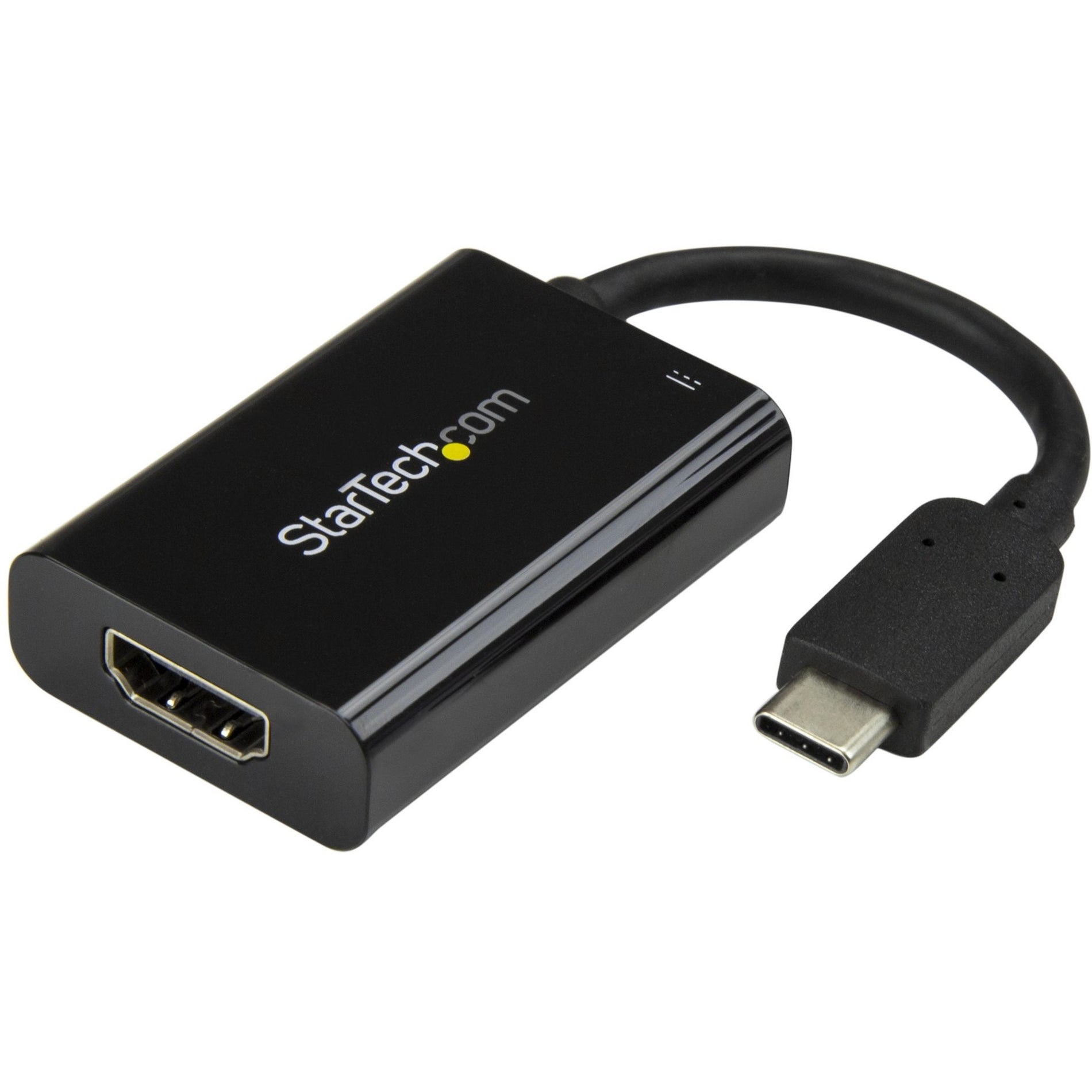 StarTech.com CDP2HDUCP USB-C auf HDMI Video Adapter mit USB Power Delivery - 4K 60Hz Plug-and-Play HDCP 2.2