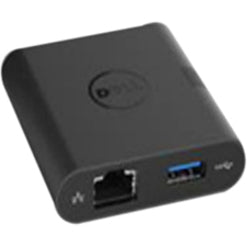 Dell-IMSourcing 470-ABNL DA200 Docking Station, USB Type C, VGA, HDMI, Network (RJ-45)