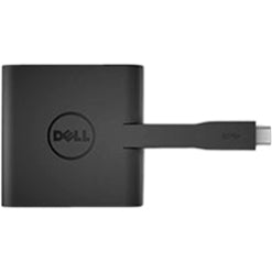Dell-IMSourcing 470-ABNL DA200 Docking Station, USB Type C, VGA, HDMI, Network (RJ-45)