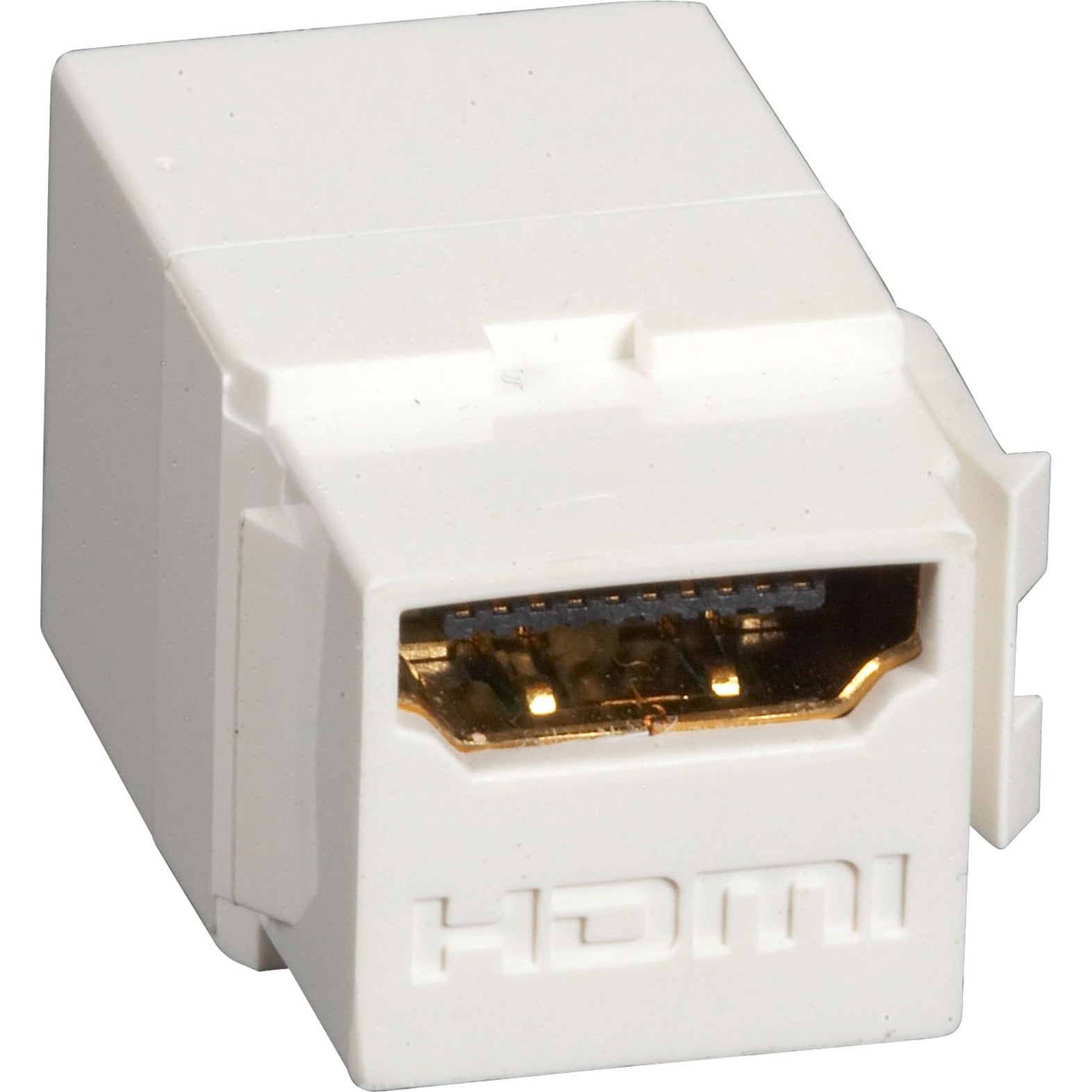 Black Box FMT1001 Snap Fitting - HDMI, Female/Female, Office White