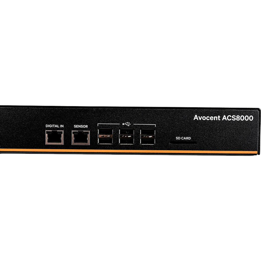 AVOCENT ACS8016DAC-400 ACS8000 Serial Console - 16 port Console Server, Dual AC Power