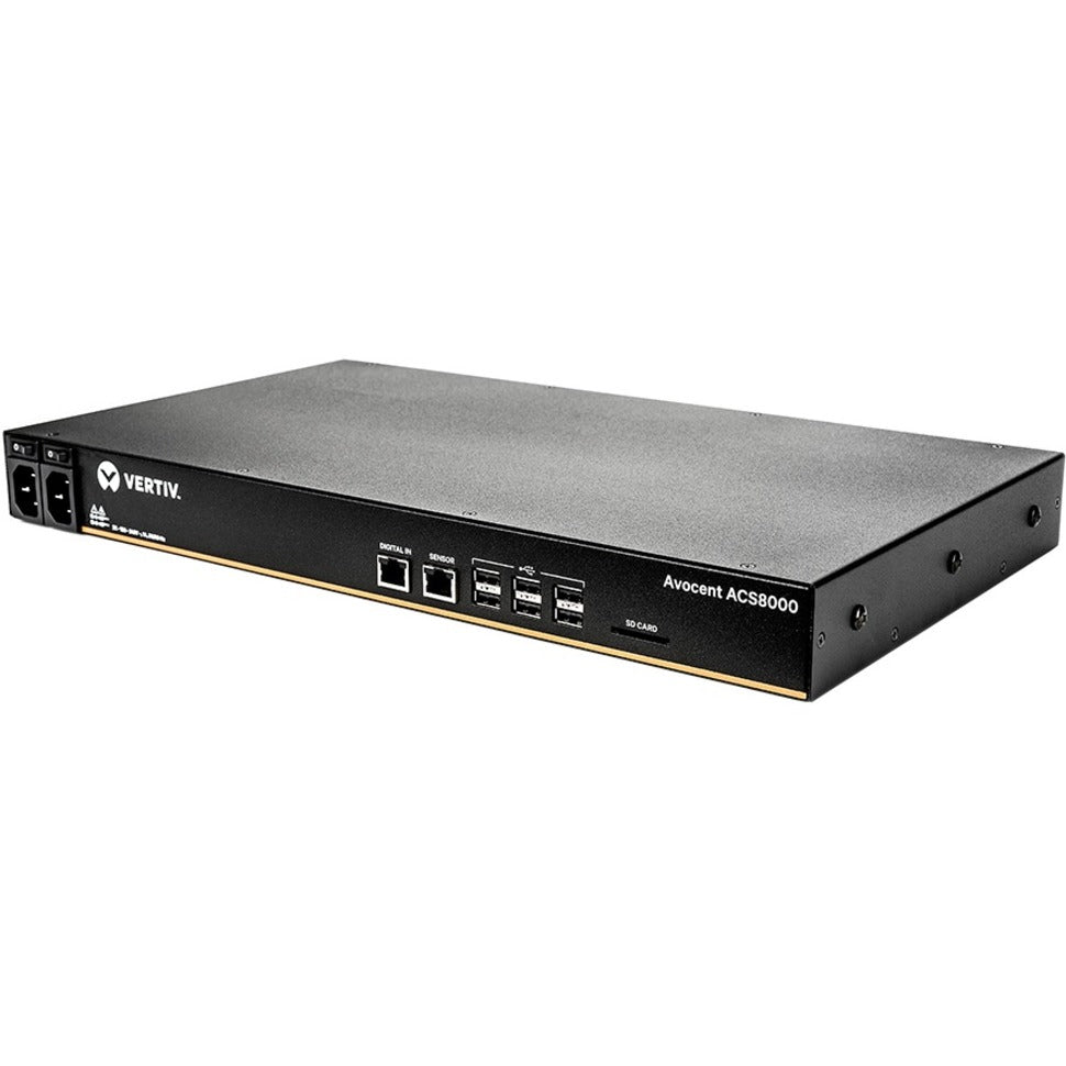 AVOCENT ACS8048DAC-400 ACS8000 Serial Console 48 port Console Server, Dual AC Power - Manage Your Network with Ease