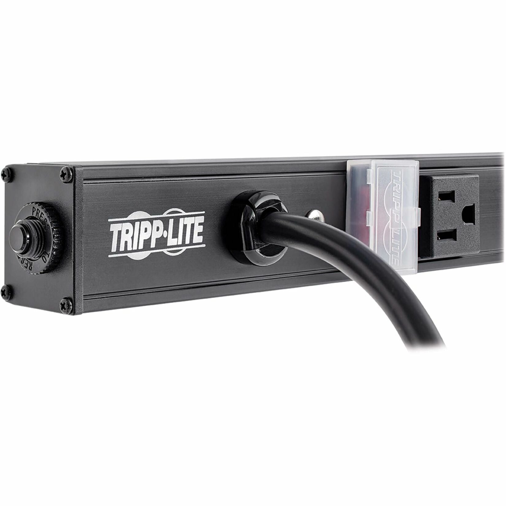 Tripp Lite PS2408B 8-Outlet Vertikale Stromleiste 120V 15A 15-ft. Kabel 5-15P 24 in