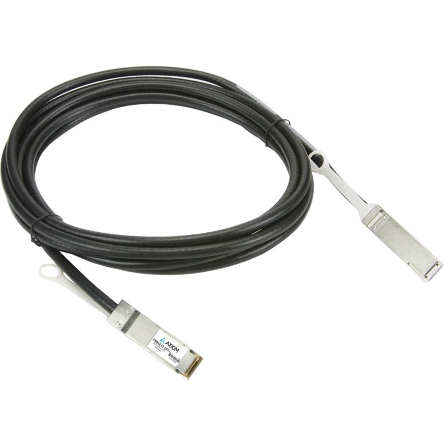 Axiom X6595-R6-AX 40GBASE-CU QSFP+ Passive DAC Cable NetApp Compatible 3m, High-Speed Network Cable