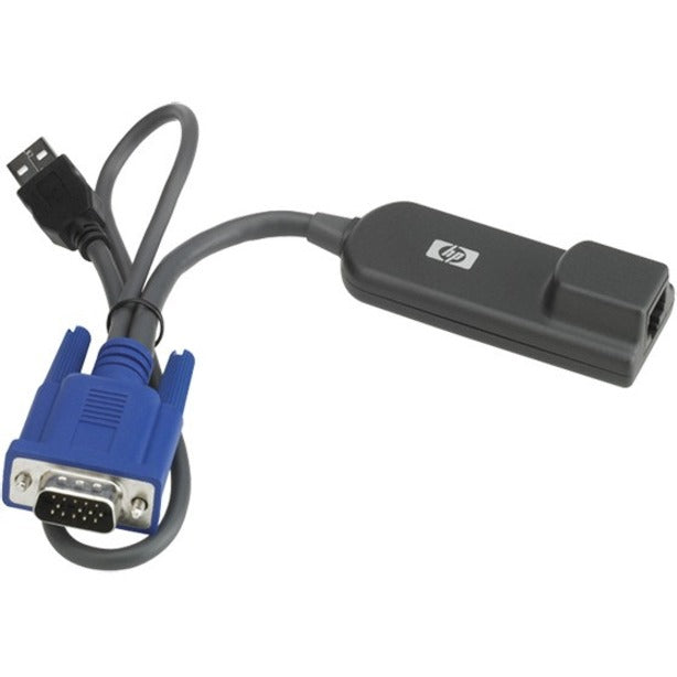 HPE AF628A KVM Console USB Interface Adapter, Easy Plug-and-Play Access to Your Servers