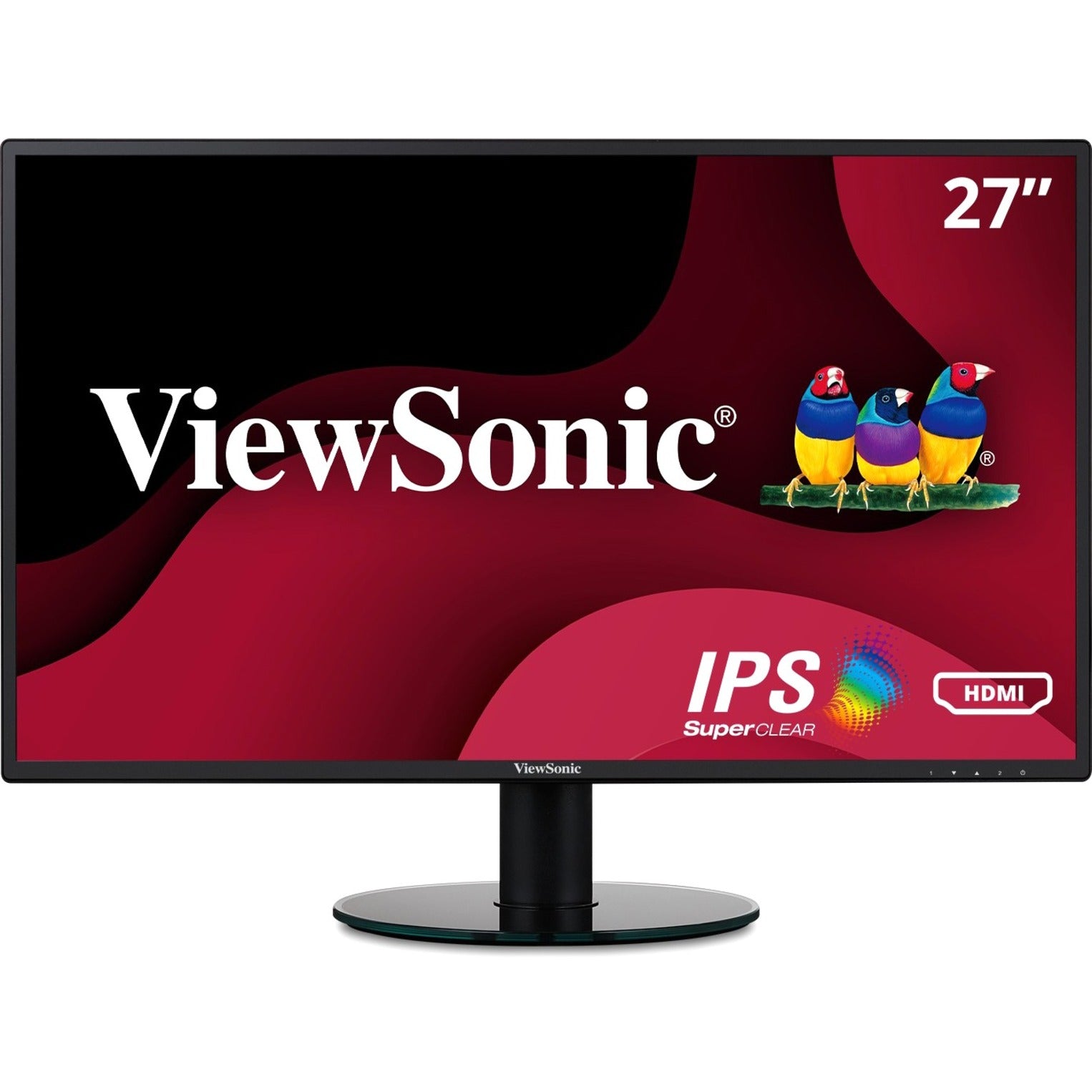 ViewSonic VA2719-SMH Widescreen LCD Monitor, 27 Full HD, HDMI, SuperClear ADS Panel