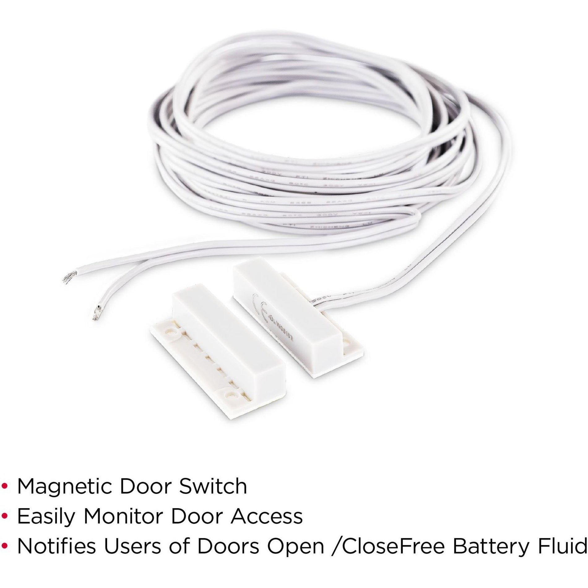 CyberPower DOORSENSOR Magnetic Door Switch 10ft - Grey, 5-yr Warranty