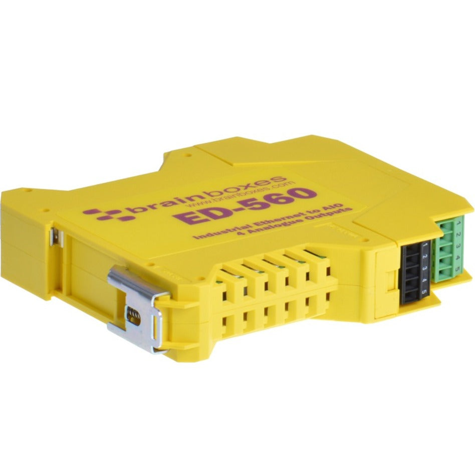 Brainboxes ED-560 Ethernet to 4 Analogue Outputs + RS485 Gateway, Lifetime Warranty, United Kingdom