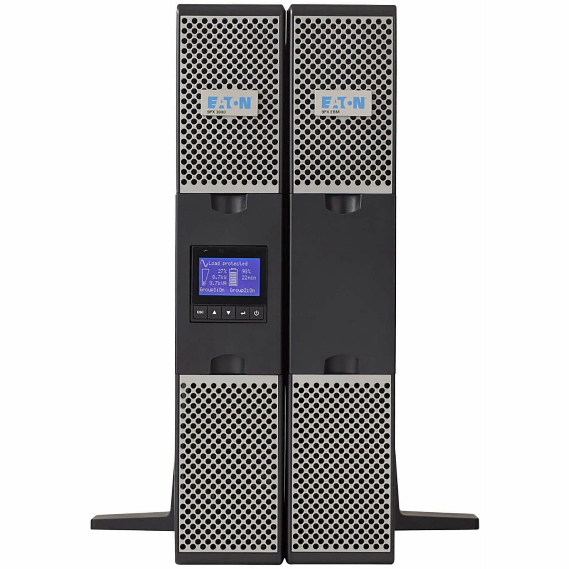 Eaton 9PX700RT 700 VA UPS, Double Conversion Online UPS, 120V AC, 630W Load Capacity