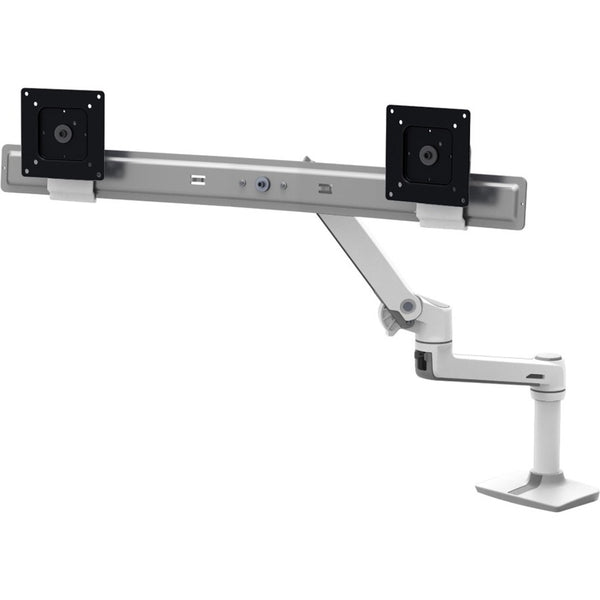 Ergotron エルゴトロン 45-489-216 LX Desk Dual Direct Arm (White
