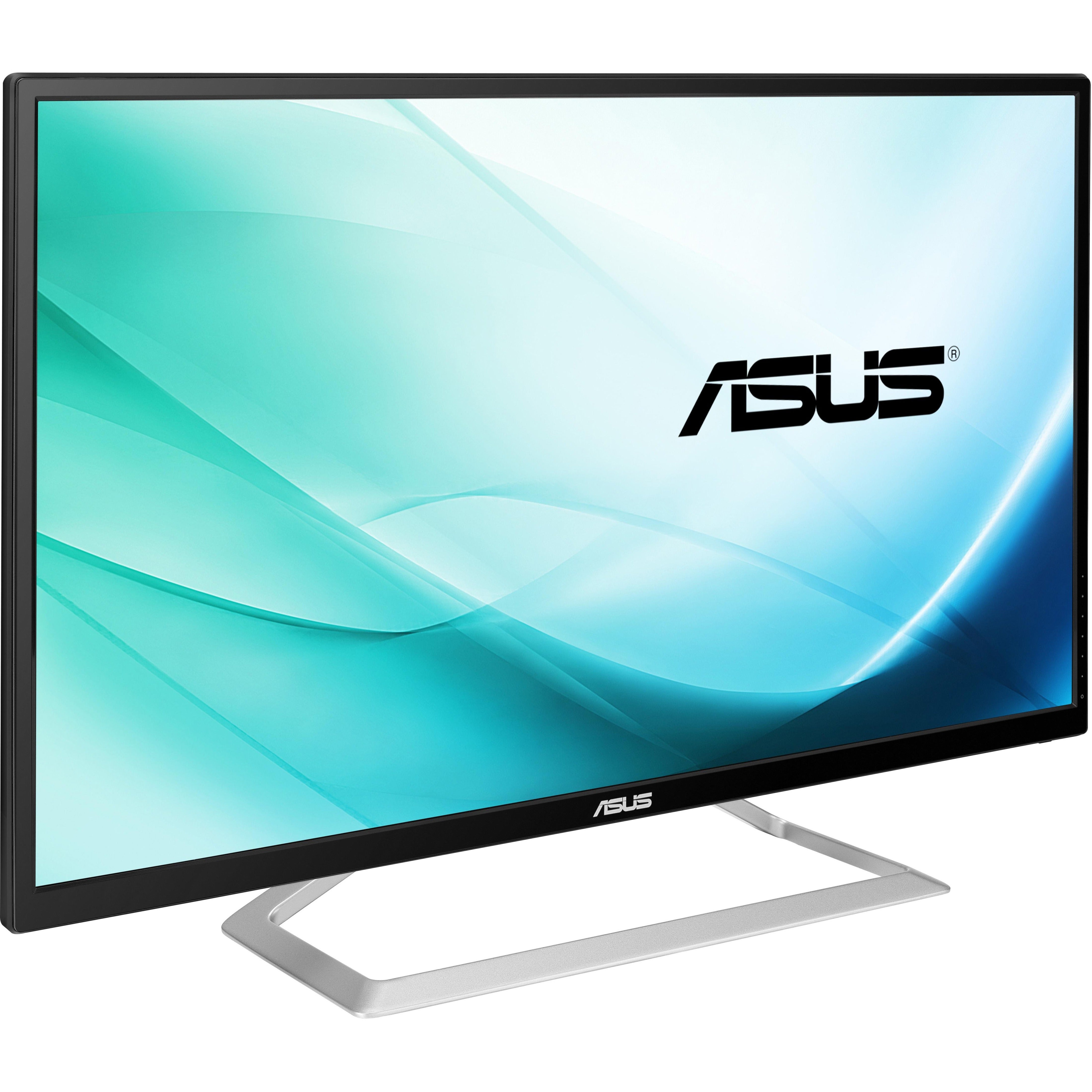 Asus VA325H Widescreen LCD Monitor, 31.5 Full HD, 16:9, 250 Nit Brightness, 100,000,000:1 Contrast Ratio