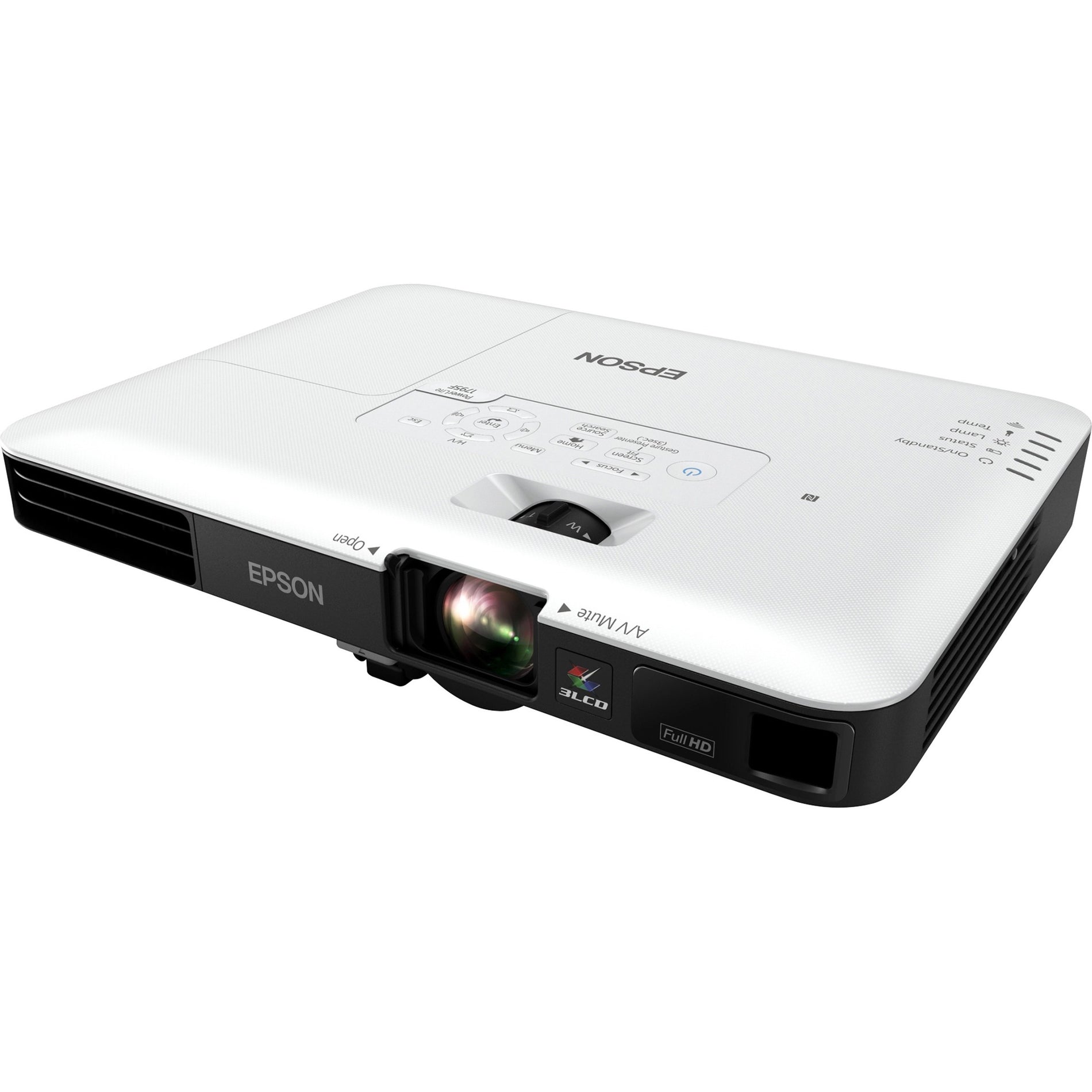 Epson V11H796020 PowerLite 1795F Wireless Full HD 1080p 3LCD Projector, 3200 Lumens, 16:9 Aspect Ratio