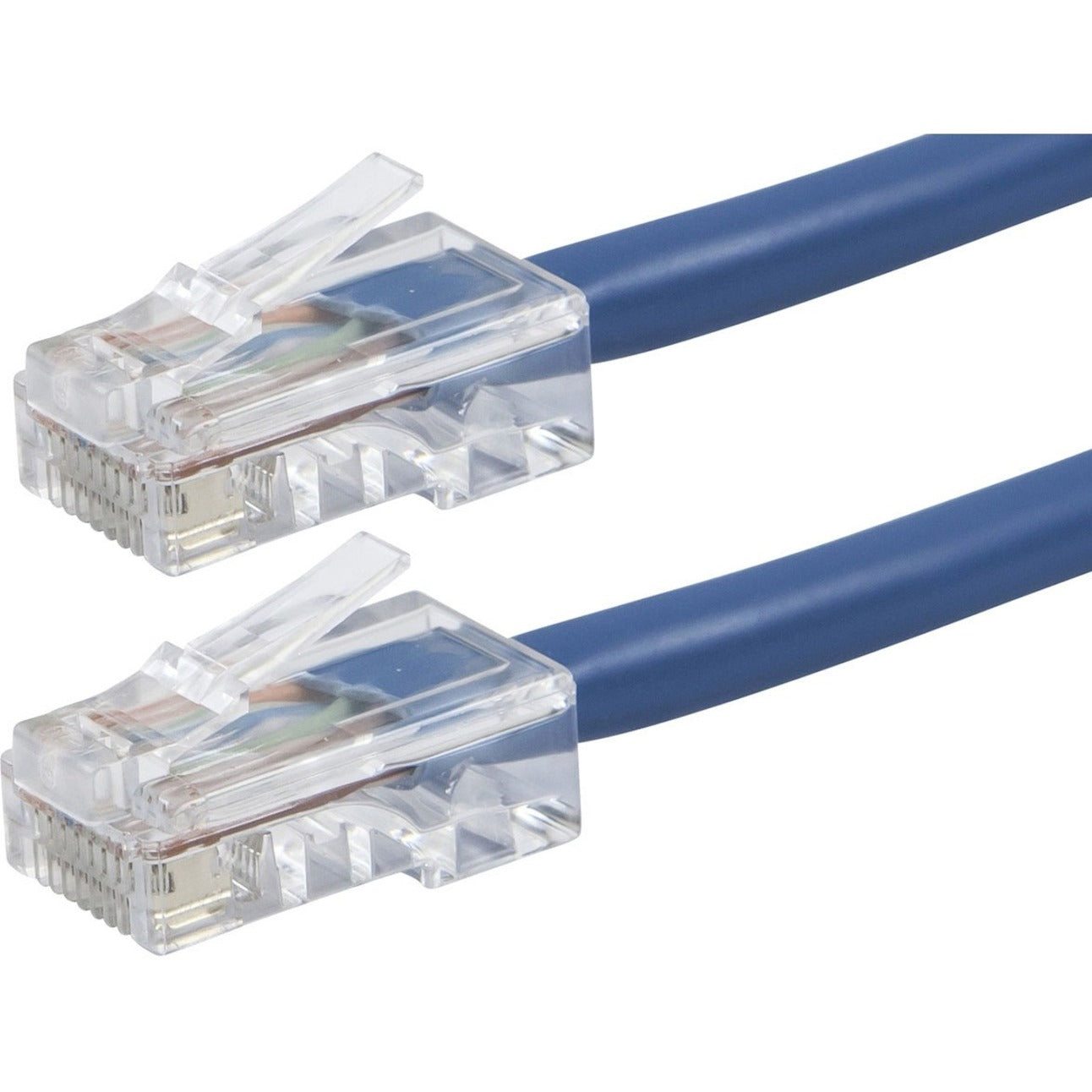 Monoprice 13405 ZEROboot Series Cat6 24AWG UTP Ethernet Network Patch Cable, 7ft Blue