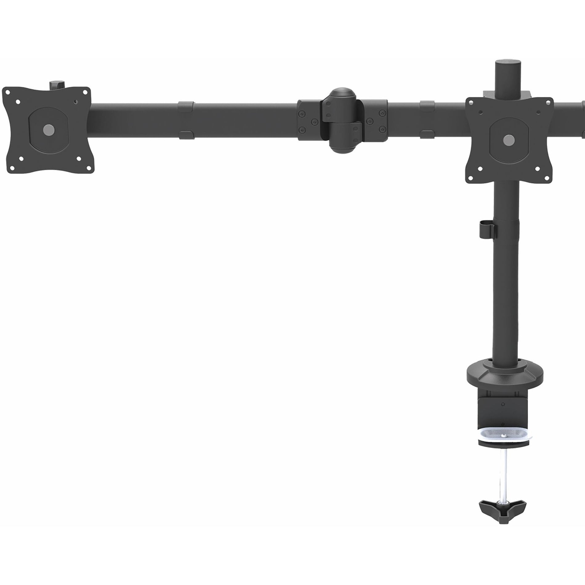 StarTech.com ARMTRIO Desk-Mount Triple Monitor Arm - Articulating, Supports 3 Monitors up to 24", Steel, Tool-less Height Adjustment