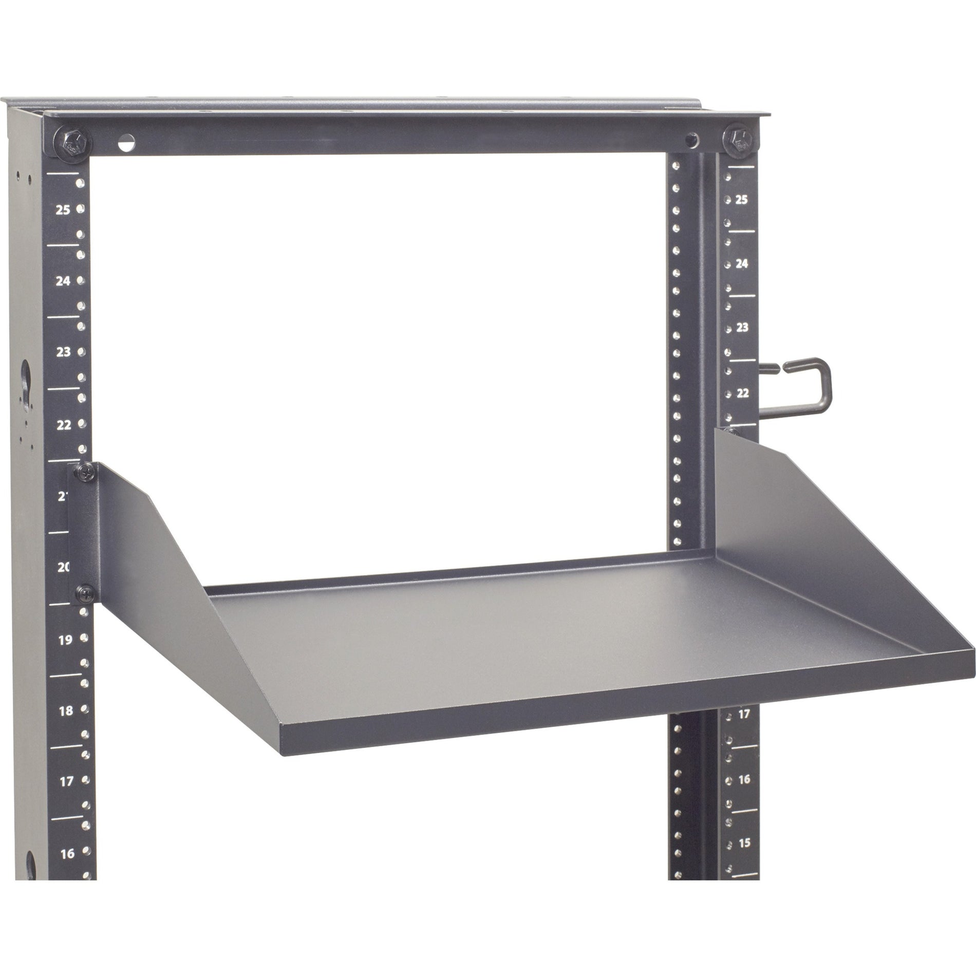 Black Box RMTS00 IT Rackmount Shelf - Fixed, 2U, 19", 100-lb. Capacity