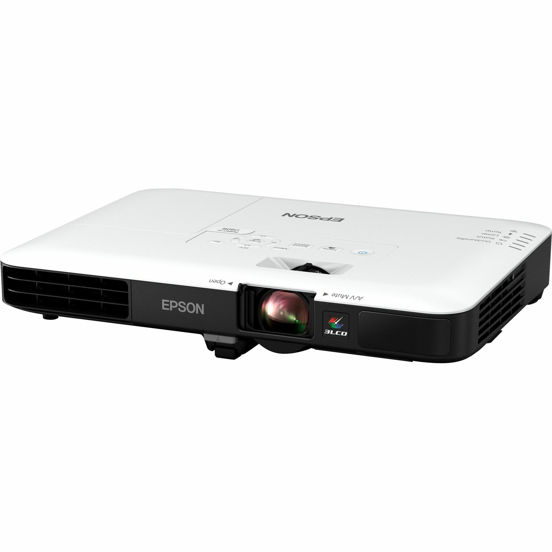 Epson V11H795020 PowerLite 1780W Wireless WXGA 3LCD Projector, 3000 Lumens, HDTV Compatible