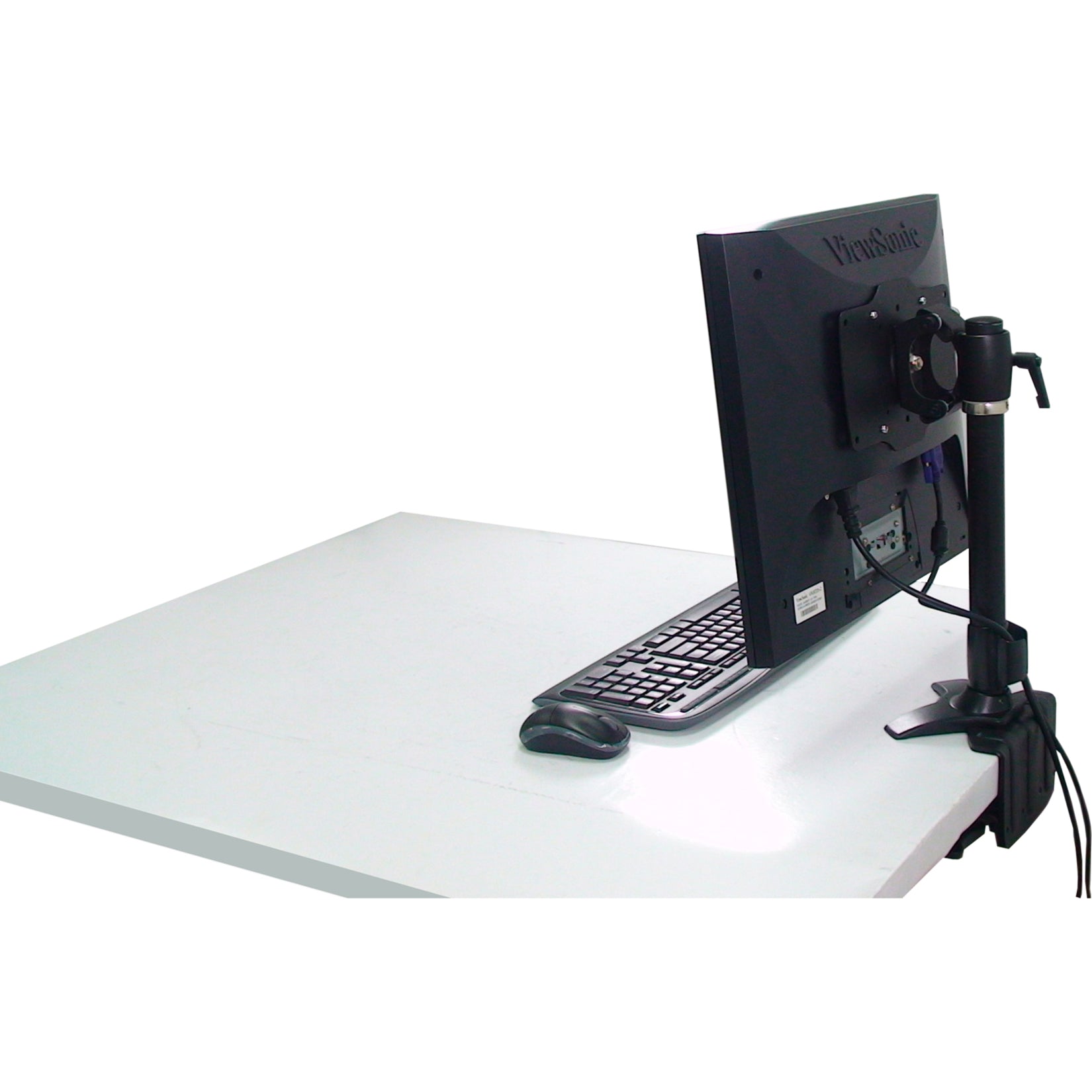 Amer AMR1C32 Clamp Mount for Monitor - TAA Compliant, Max 32" Screen Size, 33.07 lb Load Capacity
