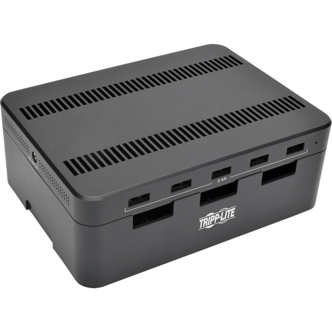 Tripp Lite U280-005-ST USB Charging Station, 5-Port, 48W, Black