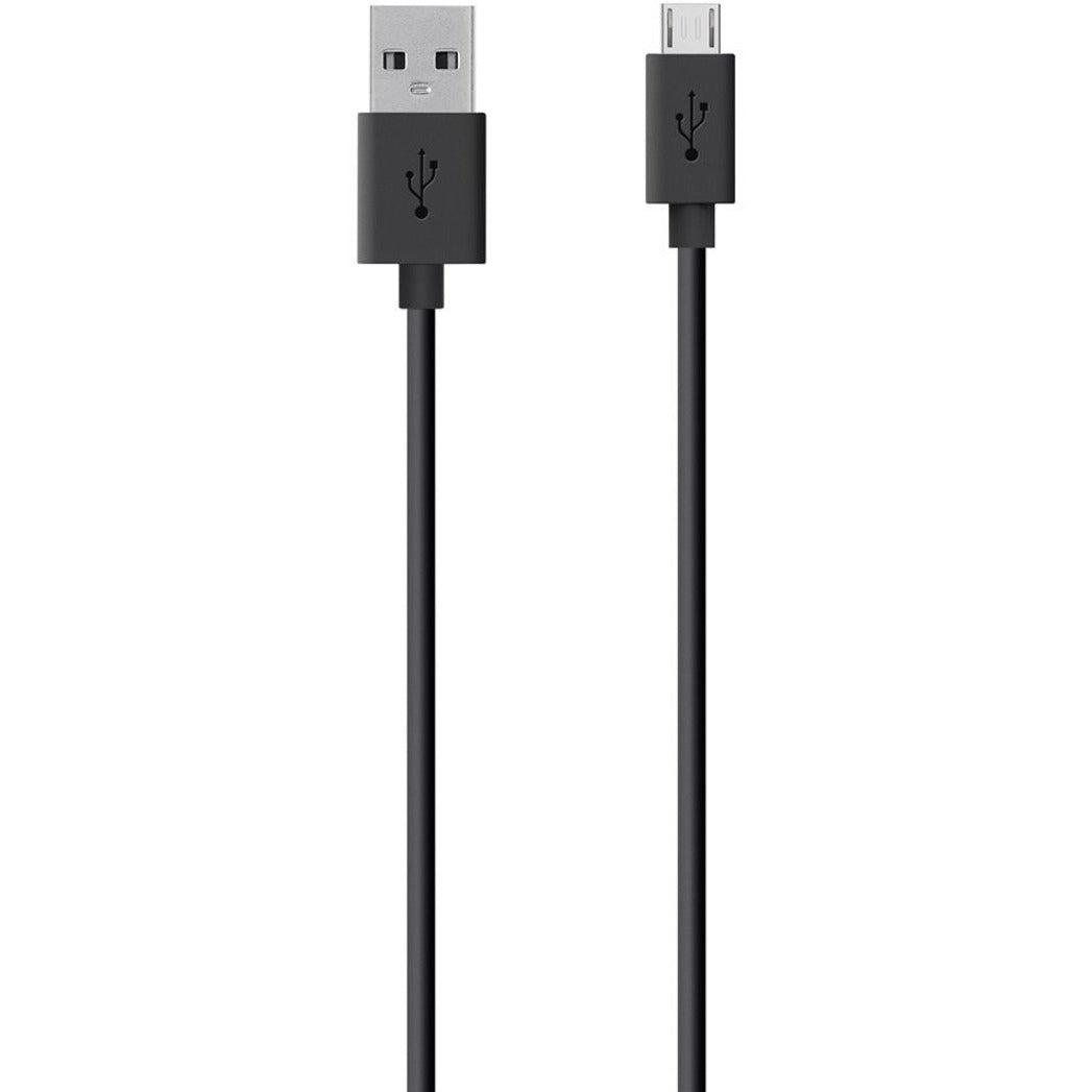 Belkin F2CU012bt2M-BLK MIXIT&uarr; Micro USB ChargeSync Cable, 6.56 ft, Black
