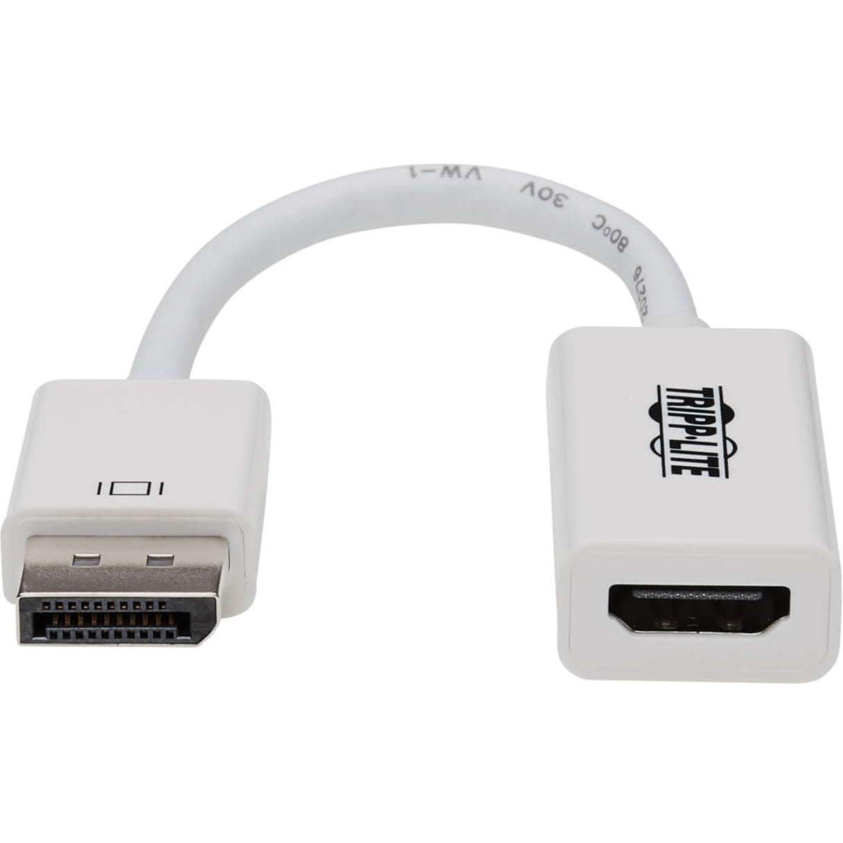 Tripp Lite P136-06N-H2V2 DisplayPort 1.2 to HDMI Active Converter, 6"L, Black