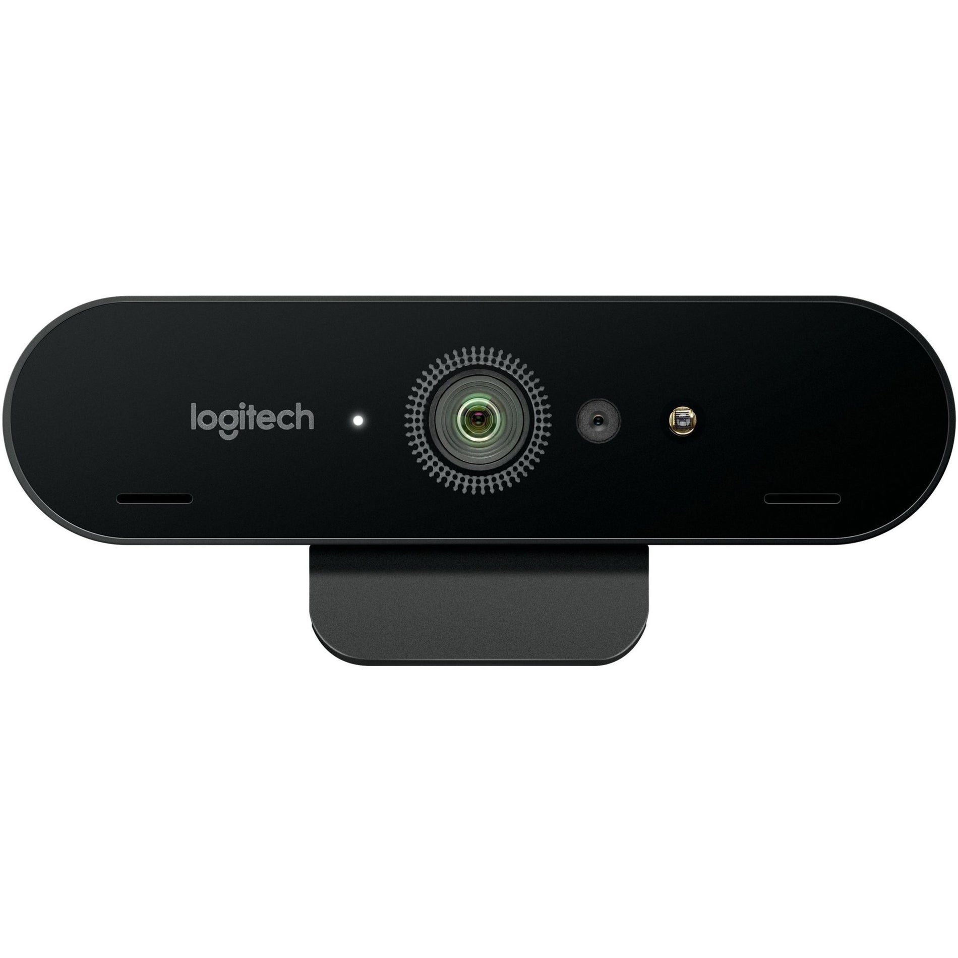 Logitech 960-001105 BRIO 4K Ultra HD Webcam with RightLight 3 with HDR, 90 fps, USB 3.0
