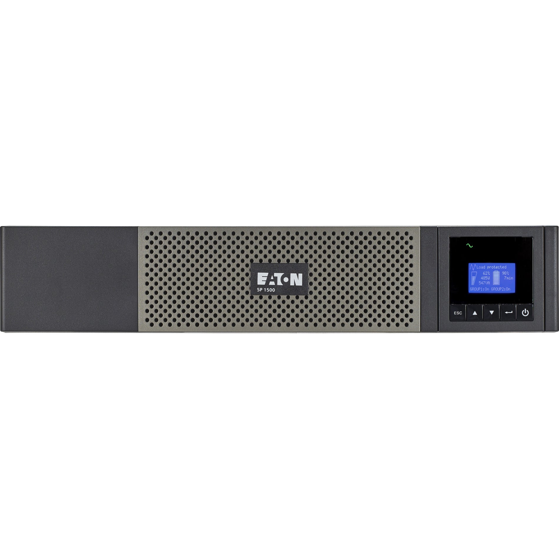 Eaton 5P 5P1500RC 1440VA 1100W 120V Line-Interactive UPS, 10x 5-15R Outlets, 16-Inch Depth, True Sine Wave