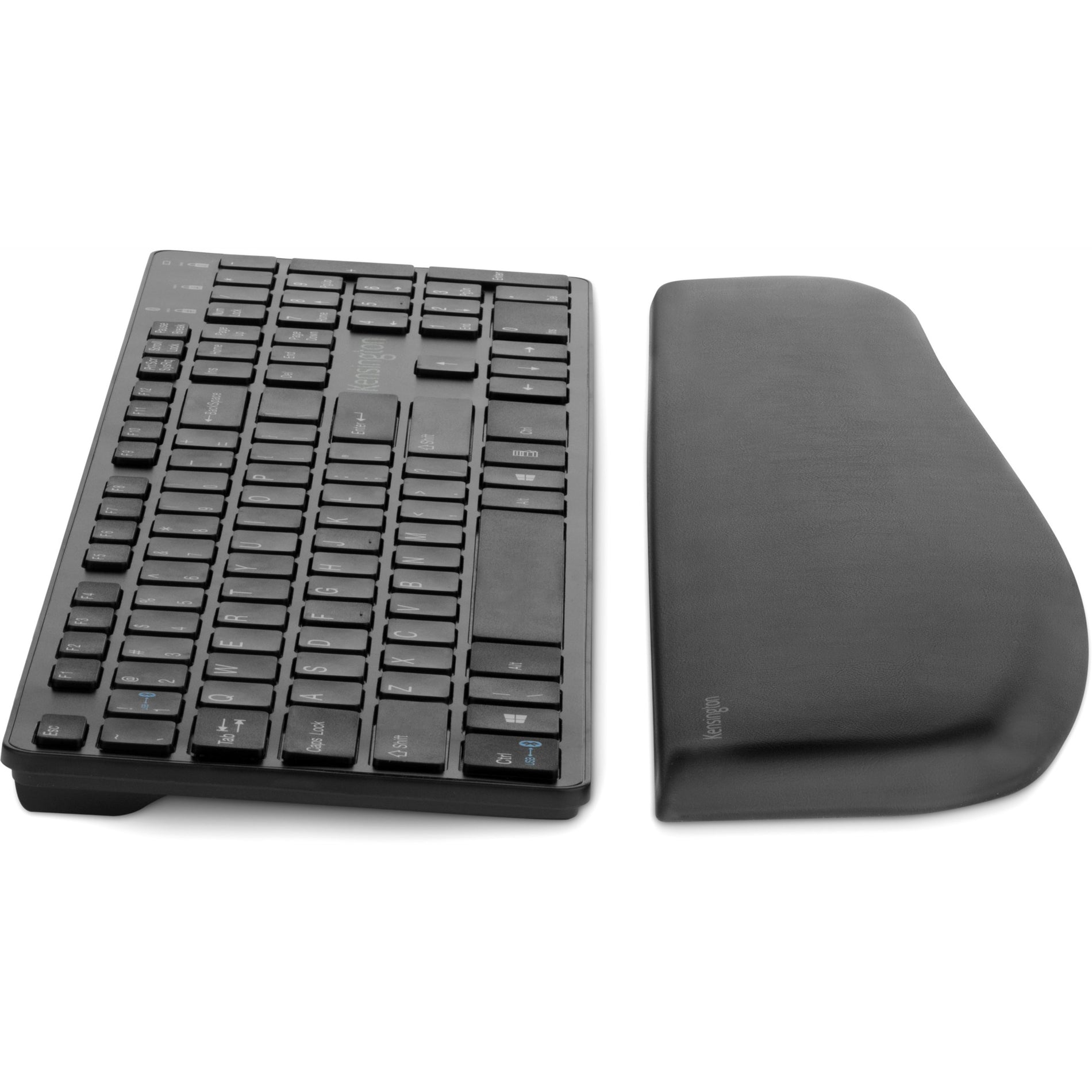 Kensington K52800WW ErgoSoft Wrist Rest for Slim Keyboards, Comfortable Gel Support for Keyboard Typing