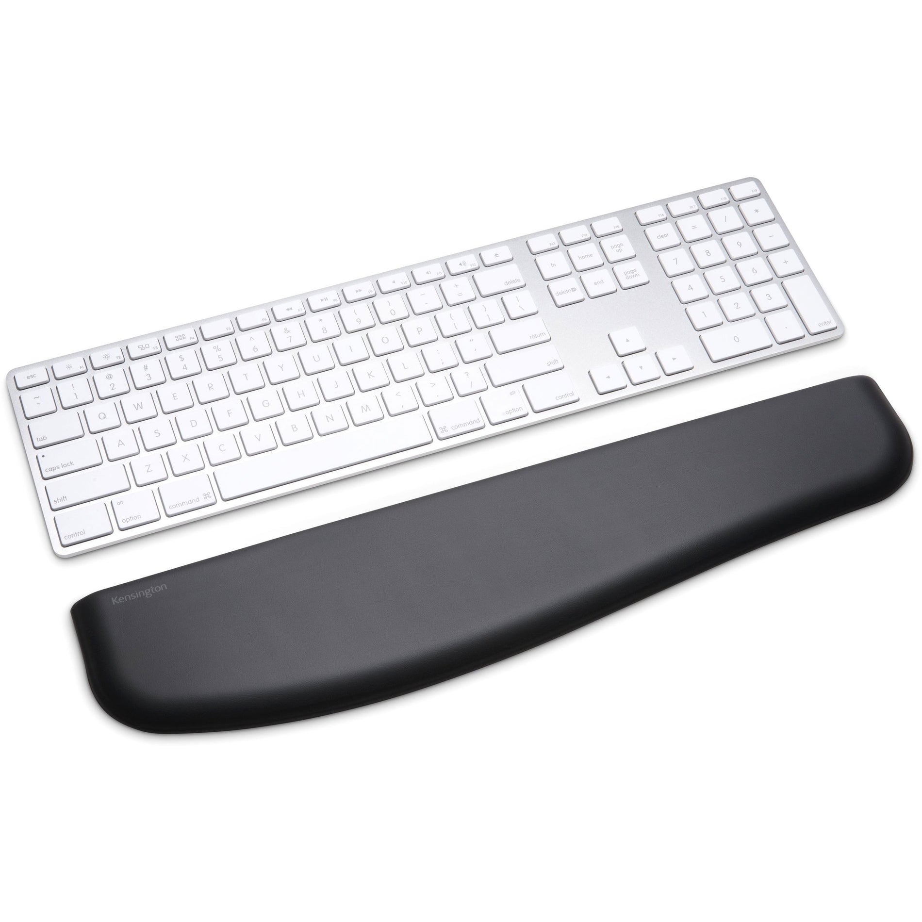 Kensington K52800WW ErgoSoft Wrist Rest for Slim Keyboards, Comfortable Gel Support for Keyboard Typing