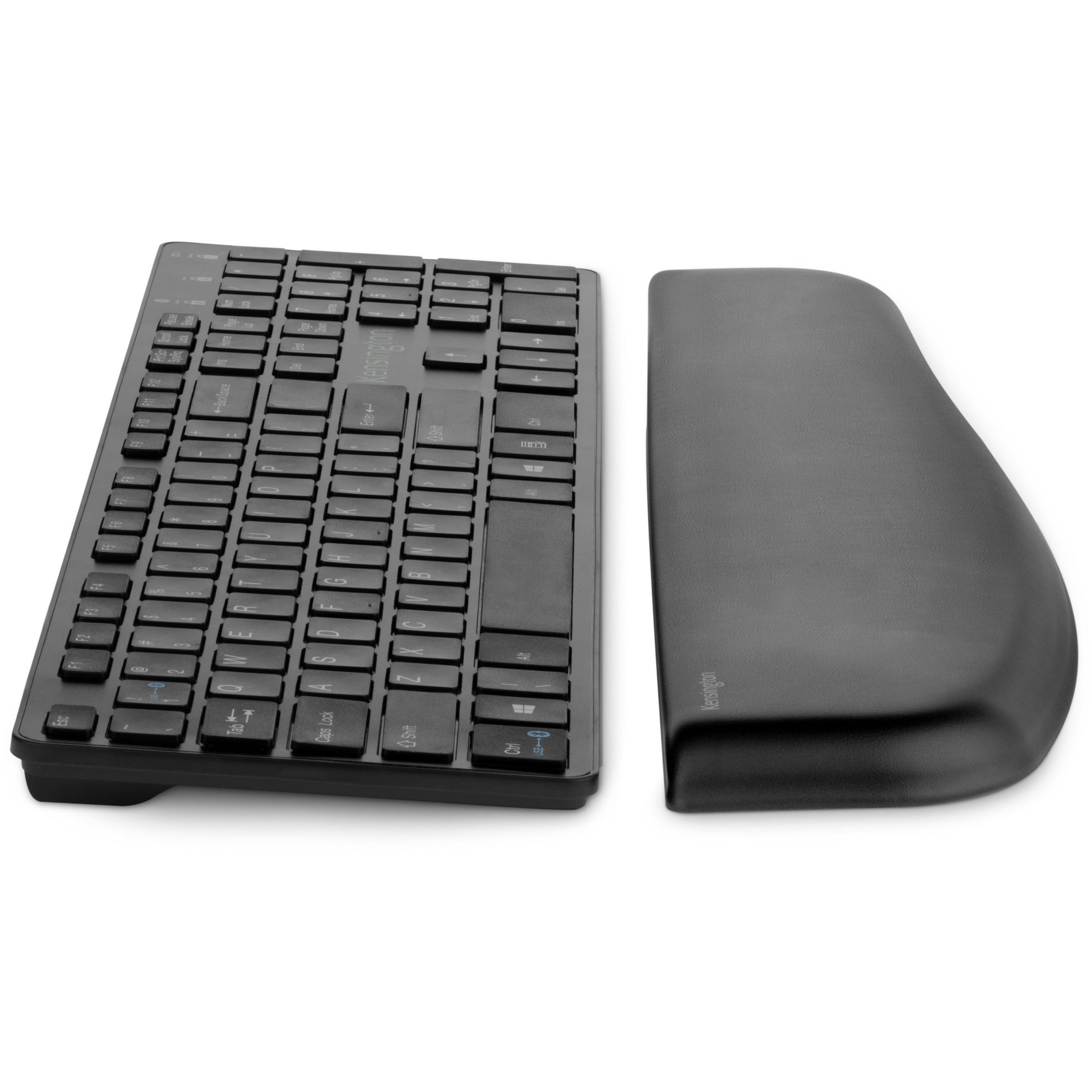 Kensington K52799WW ErgoSoft Wrist Rest for Standard Keyboards, Skid Proof Gel Material