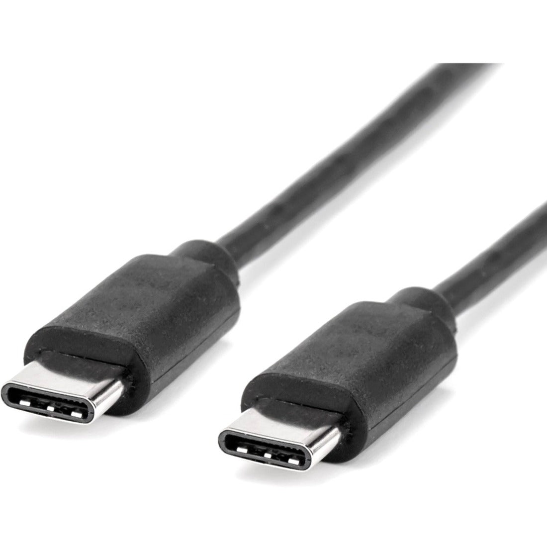 Rocstor Y10C139-B1 USB-C Cable - M/M - 1 m (3 ft.), USB 2.0, Black