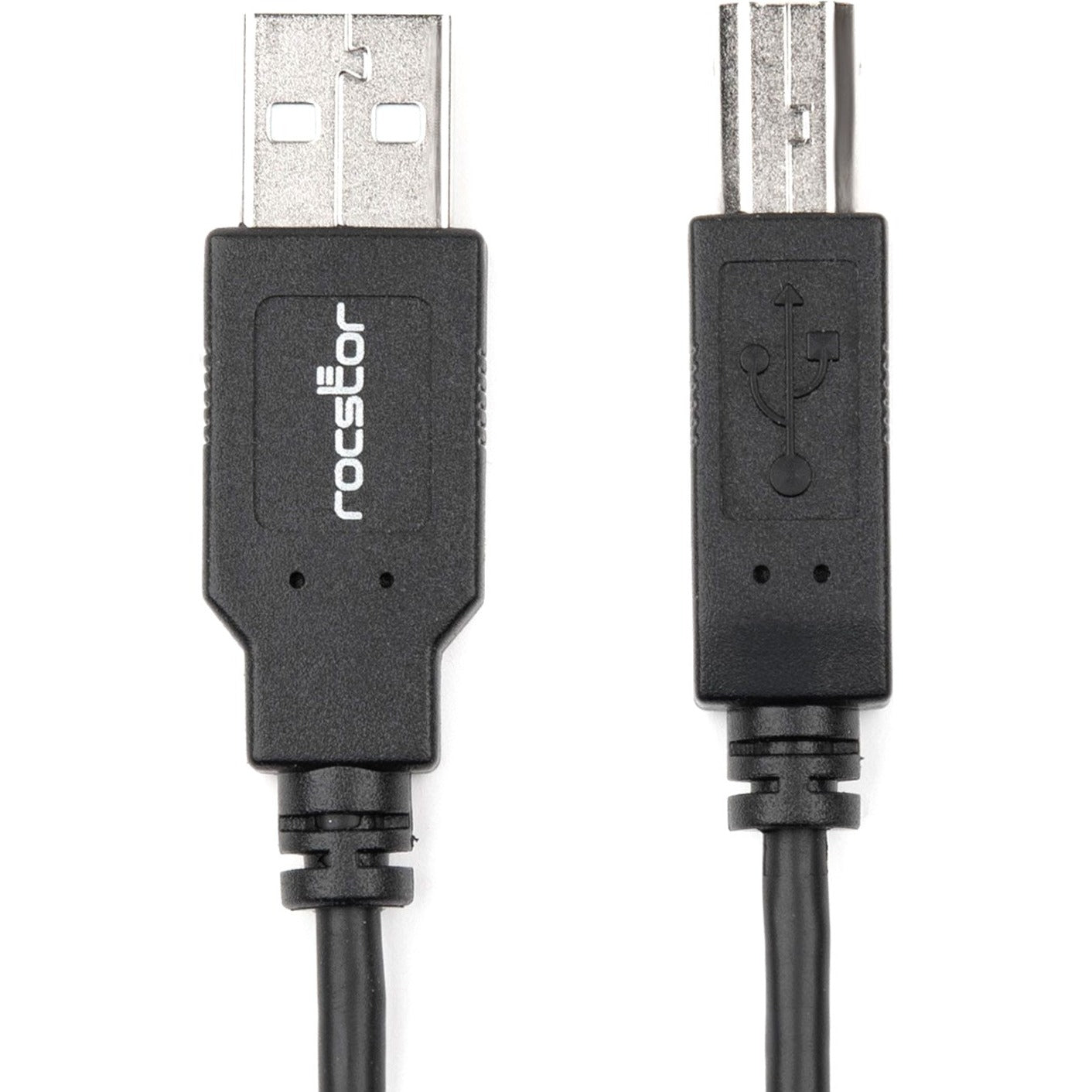Rocstor Y10C116-B1 Premium 6 ft USB 2.0 Type-A to Type-B Cable - M/M, Data Transfer Cable