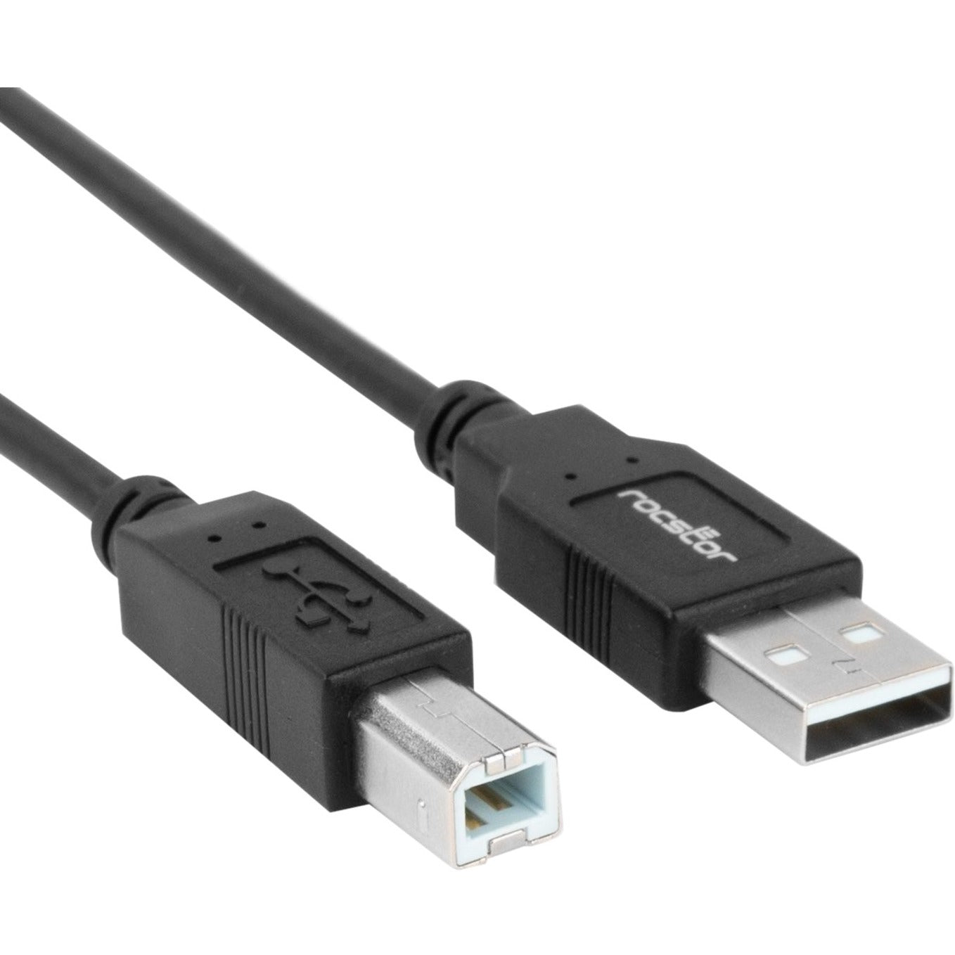 Rocstor Y10C116-B1 Premium 6 ft USB 2.0 Type-A to Type-B Cable - M/M, Data Transfer Cable