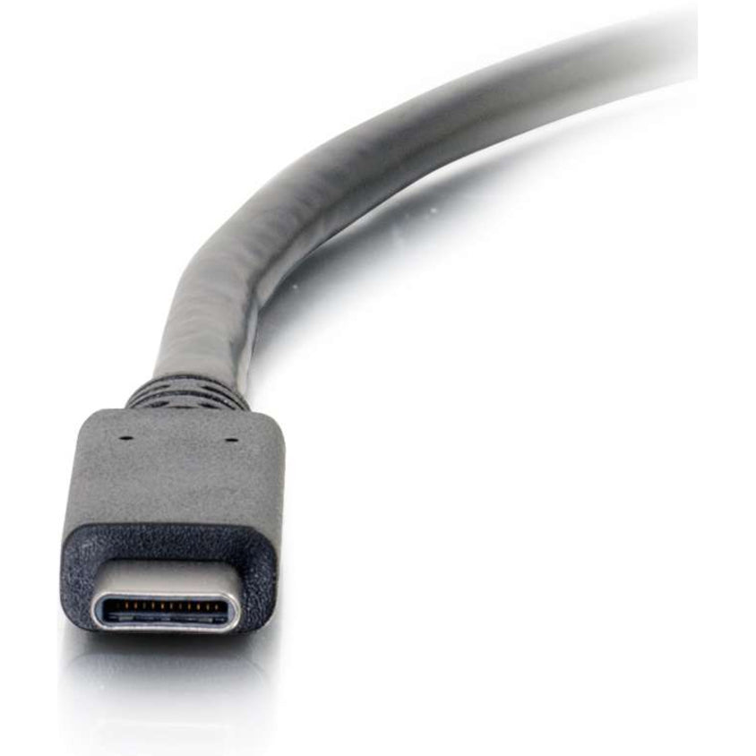 C2G 28848 3ft USB C 3.1 Gen 2 Cable - USB Type-C - 10Gbps - 100W - M/M, Sturdy, DisplayPort Alternate (ALT) Mode