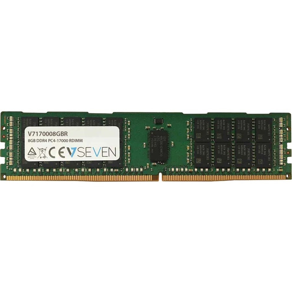 V7 V7170008GBR 8GB DDR4 SDRAM Memory Module, High Performance RAM for Faster Computing