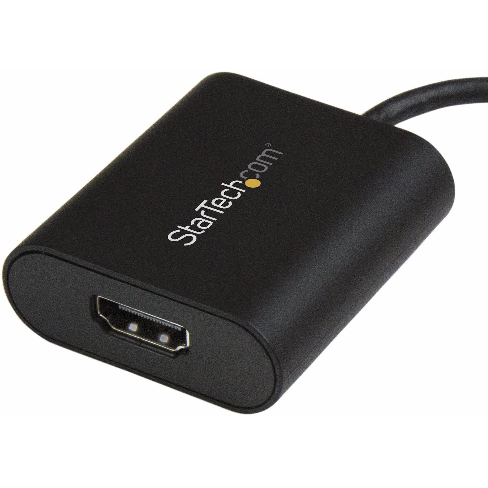 StarTech.com CDP2HD4K60SA USB-C to HDMI Adapter - 4K 60Hz, Presentation Mode Switch