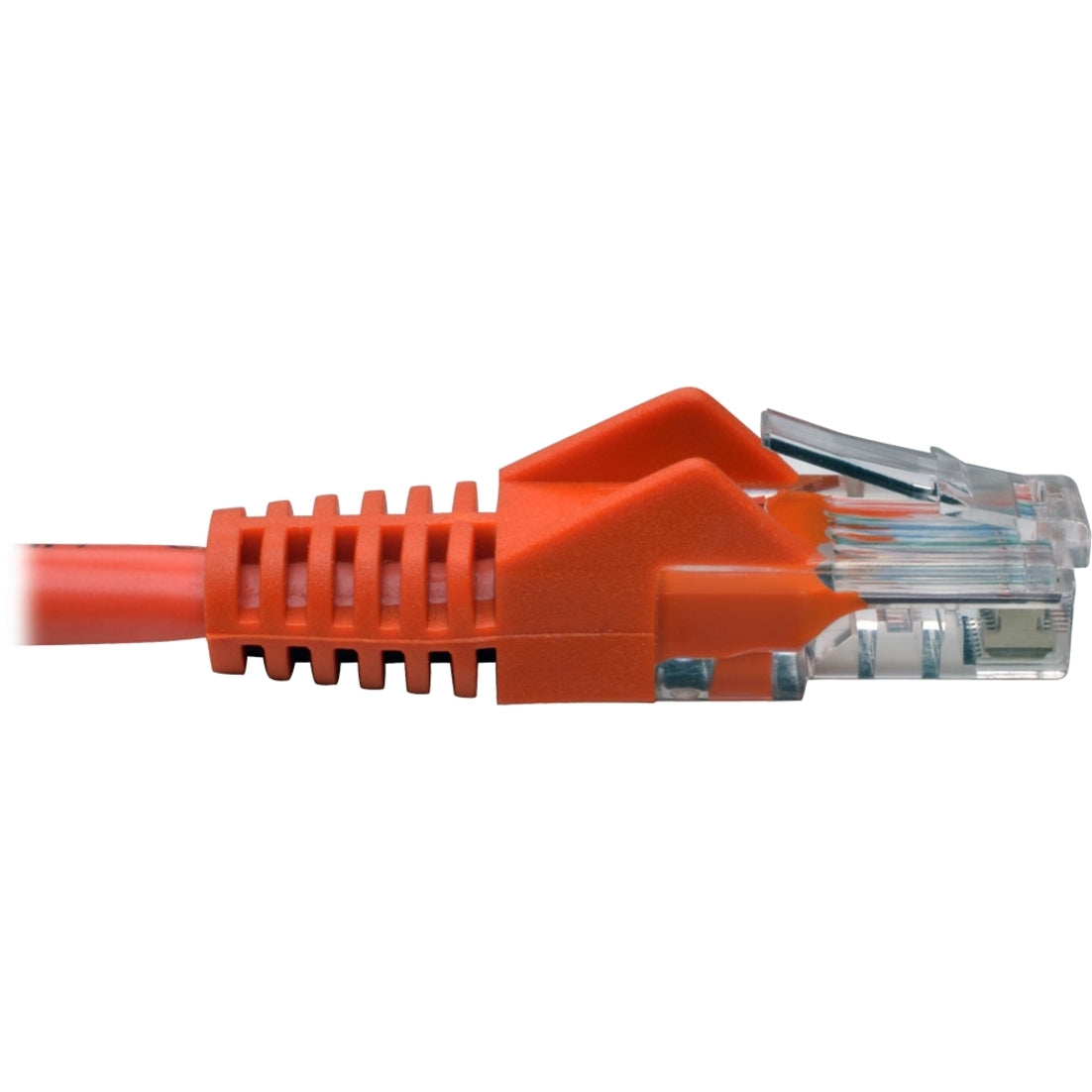 Tripp Lite N001-014-OR Cat5e 350 MHz Snagless Molded UTP Patch Cable, Orange, 14 ft